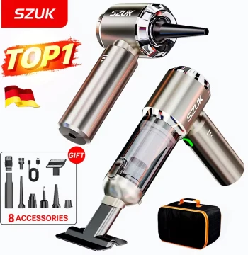 Grüße 985000 Pa Auto Staubsauger Tragbare Handheld Drahtlose Starke Saug Auto Reiniger Reinigung Maschine Mini Staubsauger