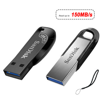 Sandisk USB 3.0or3.2 Pendrive 512GB 256GB 128GB 64GB 32GB USB Flash Drive 32 64 128 Pen Drive USB Flash Stick Disk on Key Memory