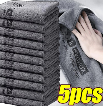 High End Ultra-fine Fiber Car Wash Towel Super Soft Clean and Dry Cloth Edge Sealing Strong Water Absorption Car Wash Towel