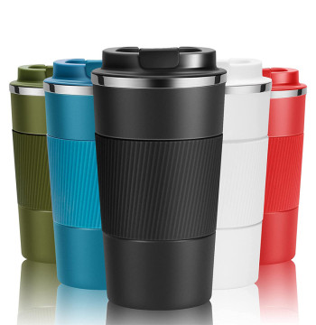 380ML/510ML Stainless Steel Coffee Cup Insulated Bottle Vacuum Flask with Lid Keep Drinks Hot or Cold Office Home Thermal Mug