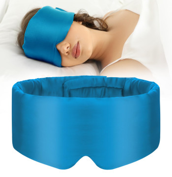 100% Mulberry Silk Sleeping Mask Eyepatch Blocking Light Eyemask Eyeshade for Travel & Nap Soft Padded Sleep Mask Slaapmasker