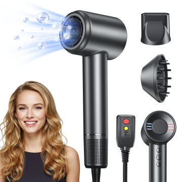 500 Million Ions Hair Dryer High-Speed 120000 RPM Electric Low Noise, Constant Temperature And Quick Drying For Home Salons