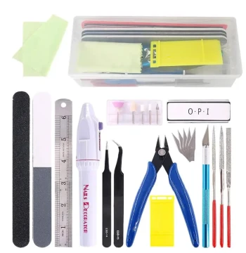 Model Tool Kit 9/24 Pieces Miniature Tools Model Kit Modeling Tools Model Kits With Box For Buildings Airplanes Cars Robots