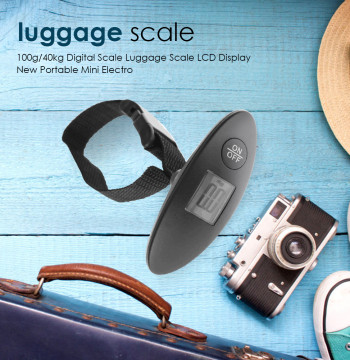 Portable Electronic Hanging Scale Digital LCD Luggage Baggage Weighting Scales