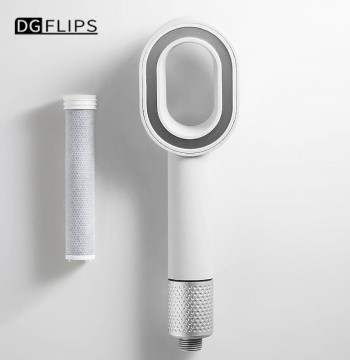 Filter Shower Head High Pressure Beauty Rain Faucet Showerhead Filtration Purification Bathroom Accessories Filtered Water