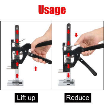 Cabinet Board Lifter Hand Lifting Tool Door Panel Drywall Lifting Labor-Saving Arm Jack Elevator Tool Tile Height Adjuster