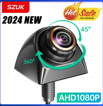 Car Rear View Camera AHD CVBS 1080P Full HD Reversing Image Camera 170° Wide Angle Night Vision Fisheye Len Car Reversing Camera