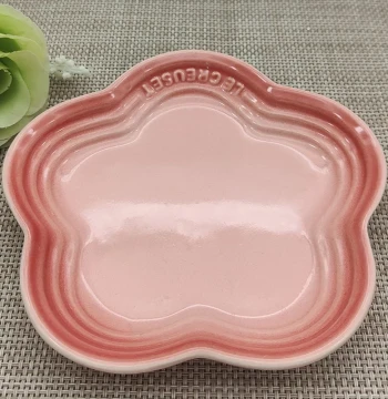 Small Plate 14cm Sauce Plates Cats Food Bowl French Cool Color Cake Dish Spit Bone Dishs Side Dish Decorative Dessert Tray